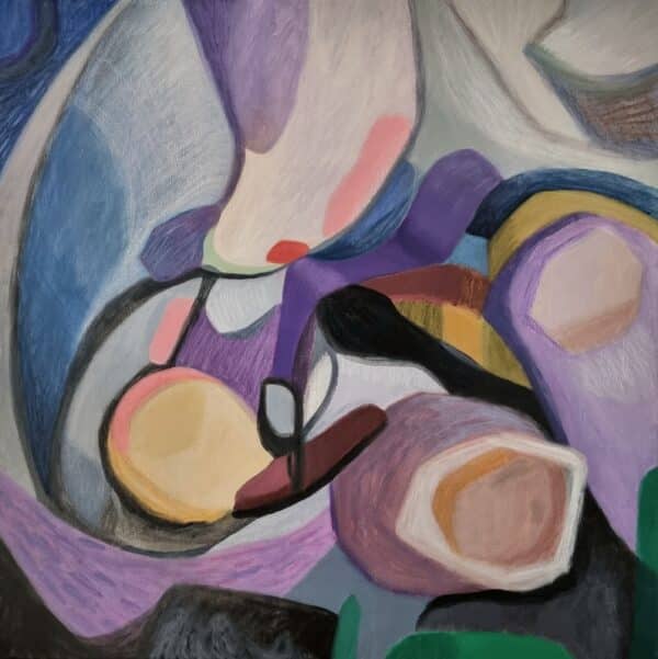 'Winter' - Sophia Persephone - Abstract Painting - 60x60cm