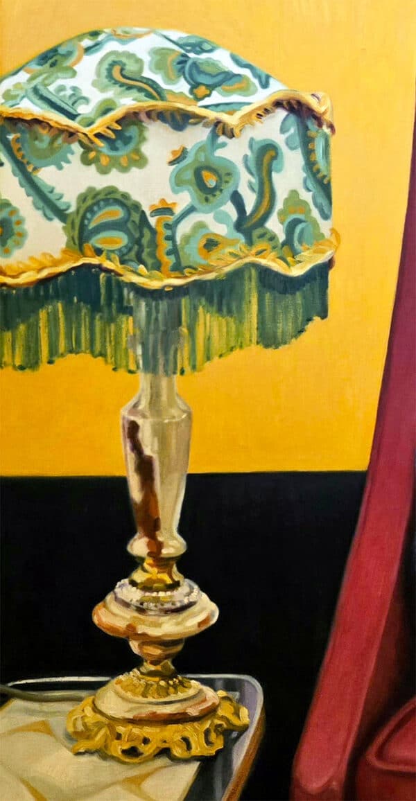 'Blue Velvet' - Sophia Persephone - Original Oil Painting - 100x80cm - Image 4