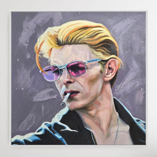 David Bowie- Sophia Persephone - Original Oil Painting - 60x60cm - Image 2