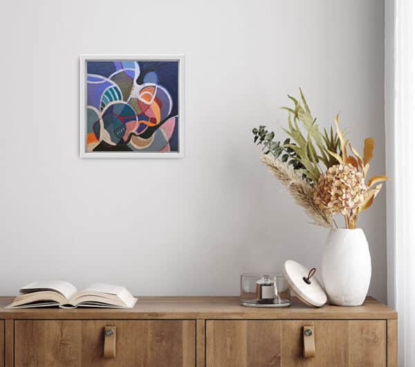 'Connections No1' - Sophia Persephone - Abstract Art - 30 x 30cm - Image 3