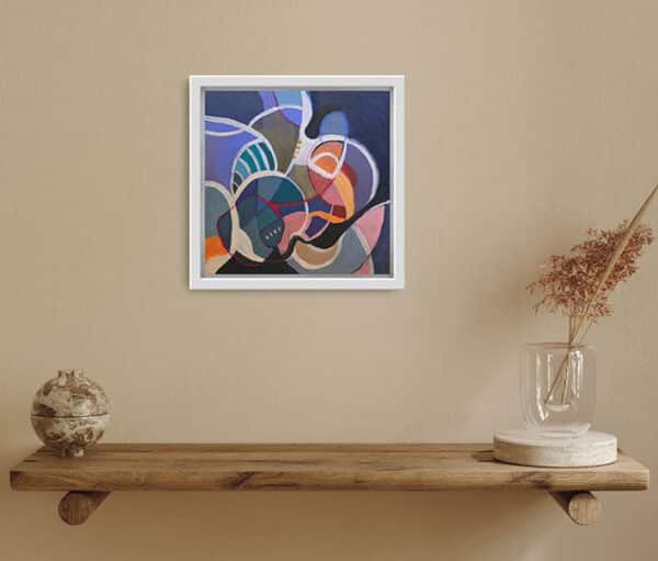 'Connections No1' - Sophia Persephone - Abstract Art - 30 x 30cm - Image 5