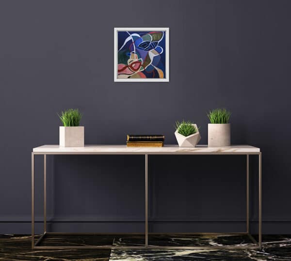 'Connections No2' - Sophia Persephone - Abstract Art - 30 x 30cm - Image 3