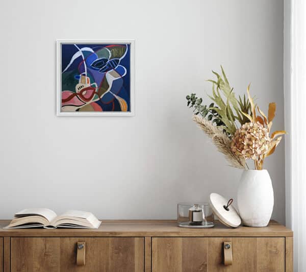 'Connections No2' - Sophia Persephone - Abstract Art - 30 x 30cm - Image 6