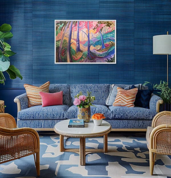 'Five Trees' - Sophia Persephone - Original Oil Painting - 100x70cm - Image 6