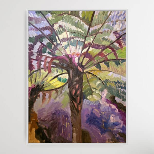'Palm' - Sophia Persephone - Original Oil Painting - 80x60cm - Image 2