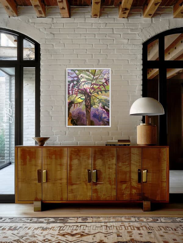 'Palm' - Sophia Persephone - Original Oil Painting - 80x60cm - Image 6
