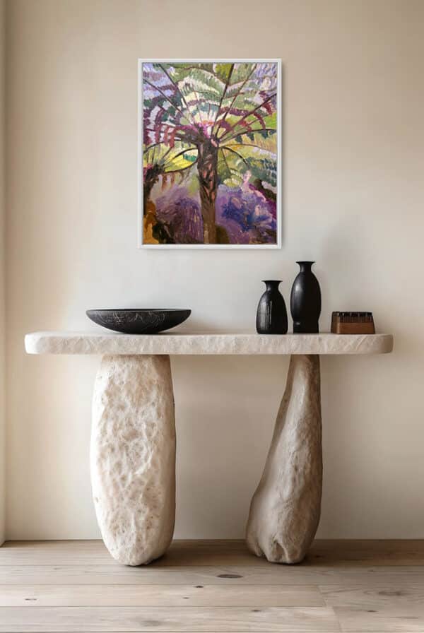 'Palm' - Sophia Persephone - Original Oil Painting - 80x60cm - Image 5