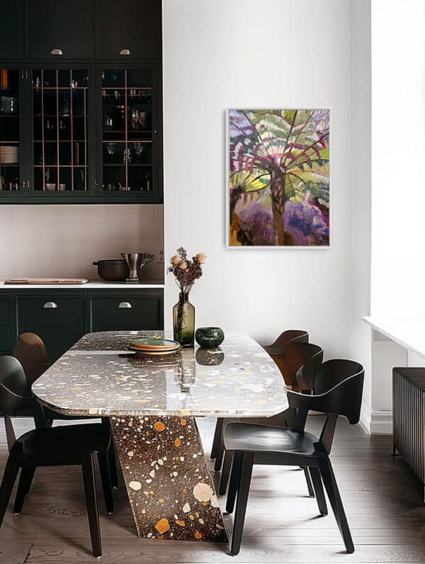 'Palm' - Sophia Persephone - Original Oil Painting - 80x60cm - Image 3