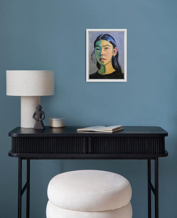 'Portrait of a Girl' - Sophia Persephone - Original Oil Painting - 40x30cm - Image 6