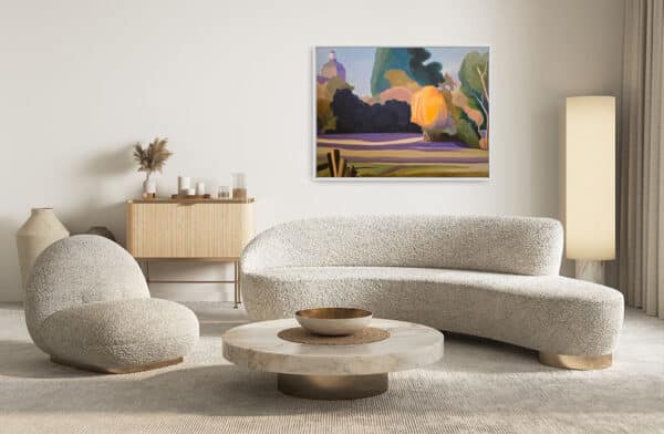 'The Gold Tree' - Sophia Persephone - Original Oil Painting - 60x80cm - Image 7