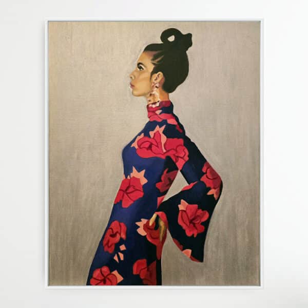 'Vogue No2' - Sophia Persephone - Original Oil Painting - 50x40cm - Image 2