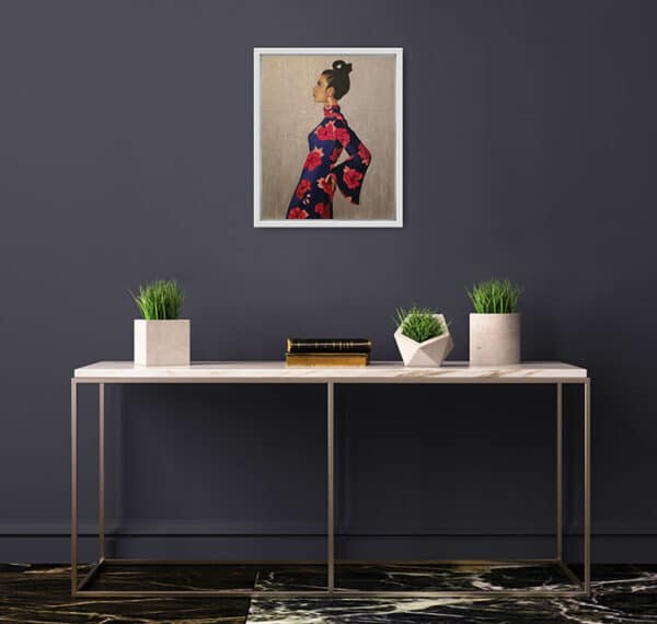 'Vogue No2' - Sophia Persephone - Original Oil Painting - 50x40cm - Image 4