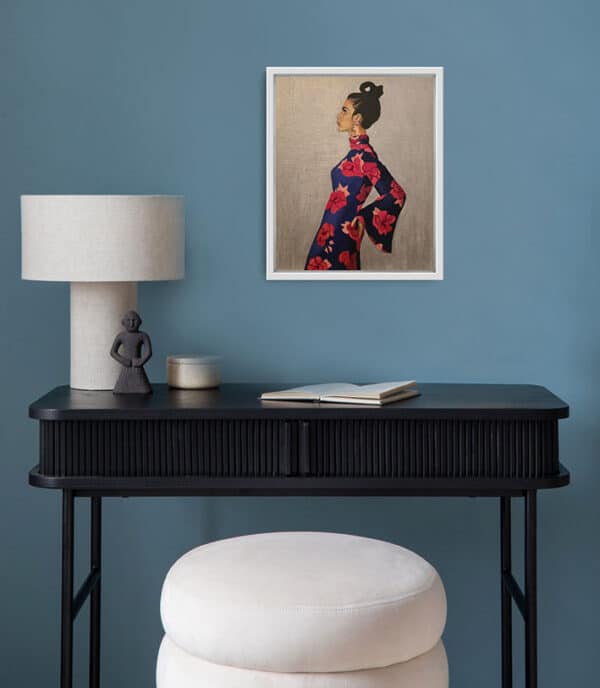 'Vogue No2' - Sophia Persephone - Original Oil Painting - 50x40cm - Image 3